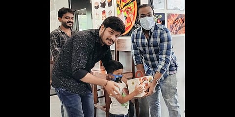 Sri Yuvasena Seva Sangam in Kakinada. (Photo | Express)