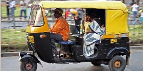 Image of autorickshaw used for representation