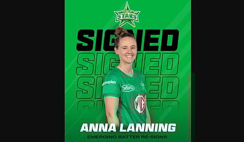 Anna Lanning (Photo | @WBBL)
