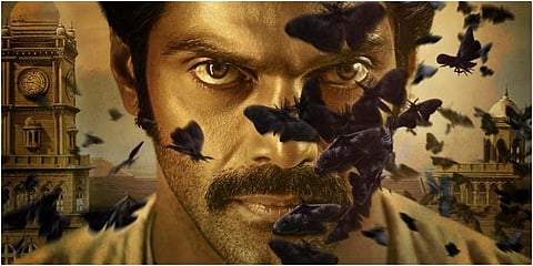 Arya in the Aranmanai 3 poster. (Photo | Twitter: @arya_offl)