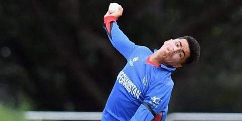 Afghanistan spinner Mujeeb ur Rahman (Photo | ICC Twitter)
