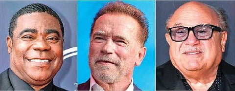 Tracy Morgan, Arnold Schwarzenegger, Danny DeVito