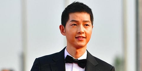 South Korean actor Song Joong-Ki (Photo | AFP)