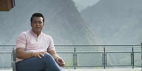 Tennis star Leander Paes in the trailer of Zee5 series 'Break Point' helmed by filmmaker Ashwiny Iyer Tiwari and Nitesh Tiwari. (Photo | YouTube screengrab)