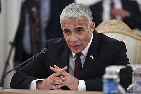 Israel Foreign Minister Yair Lapid (Photo | AP)