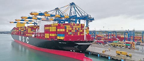 A view of the Adani-Kattupalli port in Ennore | Express