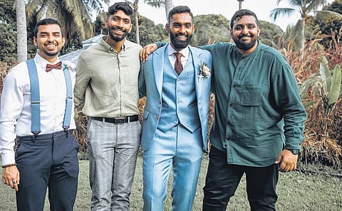 The team of Vada Poche,Shyam Siddarth of Tamilpreneur