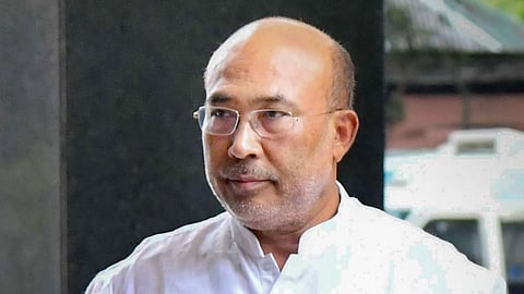 Manipur Chief Minister N Biren Singh.