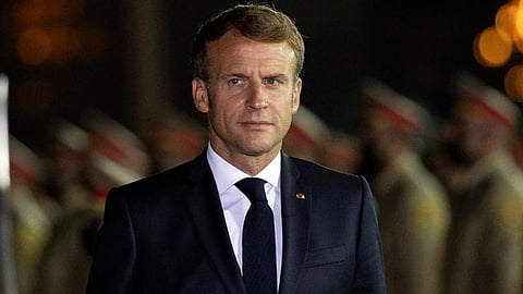 France President Emmanuel Macron.