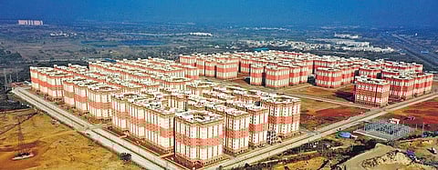 Kollur housing project. (Photo | S Senbagapandiyan)