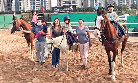 The Hyderabad Polo and Riding Club has six members, who pay their annual maintenance which goes for maintaining horses. (Photo | Express)