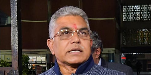 Former West Bengal BJP president Dilip Ghosh (Photo | PTI)