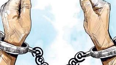 Image of handcuff used for representational purpose only.