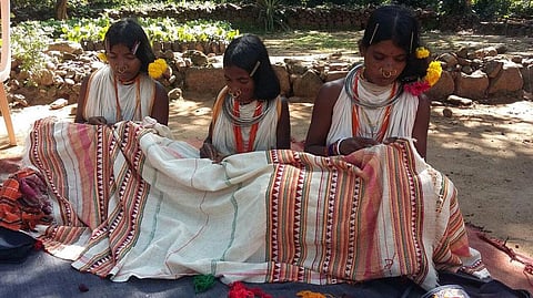 Dongria tribal weavers