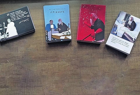 The justice league: A campaign on cards