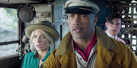 A still from Dwayne Johnson-starrer 'Jungle Cruise'.