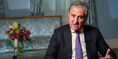 Pakistan Foreign Minister Shah Mehmood Qureshi (Photo| AP)