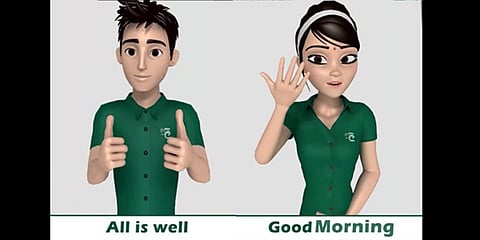 Signing a new language