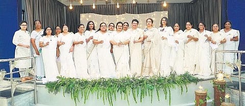 New office bearers of YWCA Thiruvananthapuram.