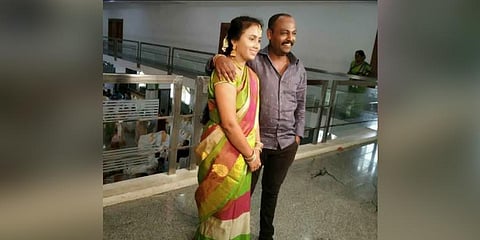 Roopa and her husband Kantharaju