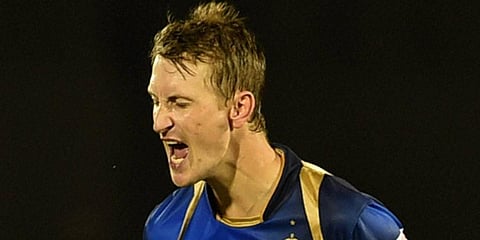 Rajasthan Royals all-rounder Chris Morris (Photo | PTI)