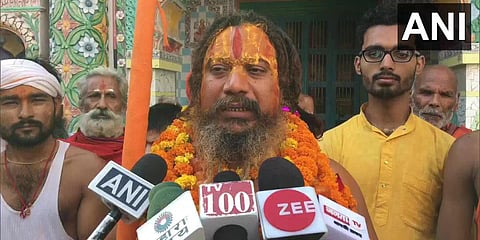 Tapasvi Chavani seer Jagadguru Paramhans Acharya Maharaj (Photo| ANI)