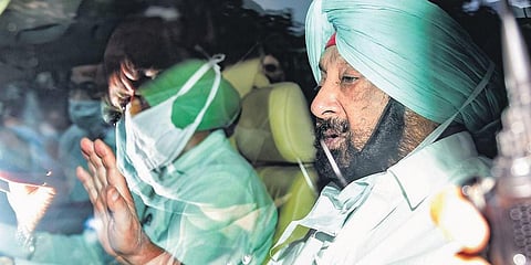 Former Punjab CM Amarinder Singh (File photo| PTI)