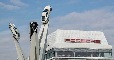 German luxury carmaker Porsche (File Photo | AFP)