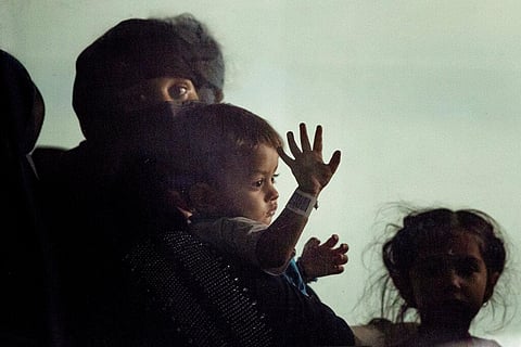 Representational image of Afghan evacuees (Photo | AP)