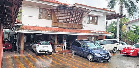 Monson Mavunkal’s house at Kaloor in Kochi | Express