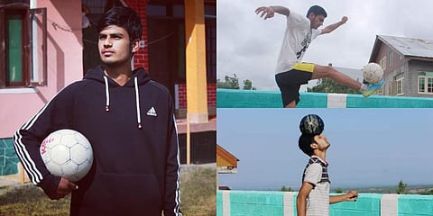 Kashmiri trick shot artist Shah Huzaib (Photo | Shah Huzaib Facebook)