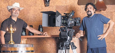 Dr Ajith Joy and Santosh Sivan