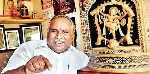 Sandalwood artist TK Bharani