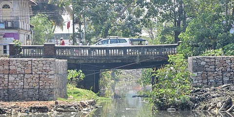 The 132-year-old Vallakadavu Bridge in Thiruvananthapuram. (Photo| BP Deepu, EPS)