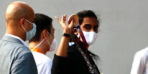 Two-time Olympic medallist PV Sindhu (Photo | AP)