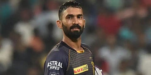 Kolkata Knight Riders batsman Dinesh Karthik (Photo | PTI)
