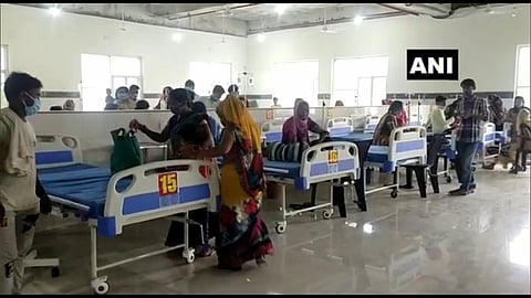 Arrangements have been made for additional beds, doctors, paramedical staff, medicines, and other equipment in the hospitals. (Photo | Twitter/ANI)