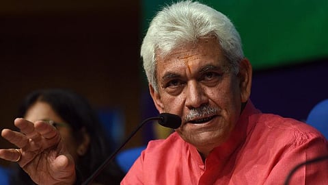 Jammu and Kashmir Lieutenant Governor Manoj Sinha