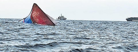 The cause of the shipwreck remains unclear.