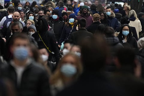 Amid this unprecedented Covid surge, WHO officials said as Omicron enters and circulates among vulnerable populations, 'we will see increase in hospitalisations and deaths.' (Photo | AP)