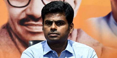 Tamil Nadu BJP chief K Annamalai (Photo | EPS)