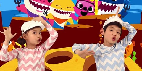 A still from 'Baby Shark Dance' video. (Photo | YouTube Screengrab)
