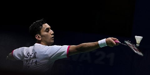 Young shuttler Lakshya Sen, who had recently won the Bronze Medal at the BWF World Championships 2021, is part of the TOPS Development group of athletes. (File photo | AP)