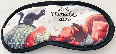 Swarathma’s sleep eye-cusion