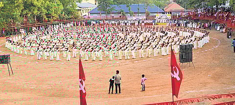 The Mega Thiruvathira, organised by the Parassala area panel of the Democratic Women’s Association ahead of the Thiruvananthapuram district conference