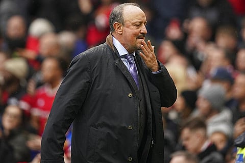 Everton's head coach Rafael Benitez. (Photo | AP)