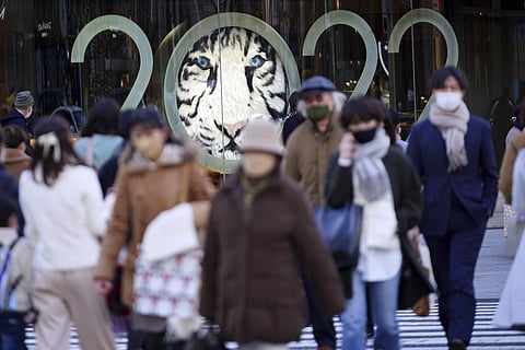 Japan's government is preparing social restrictions in Tokyo and other regions as the omicron variant of the coronavirus infects more people. (Photo | AP)