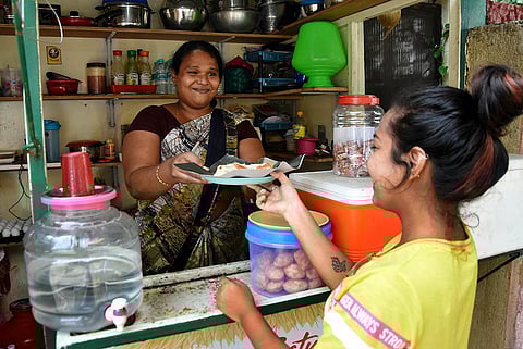 Customer footfall has increased at Transgender Tasty Hut. (Photo| Ashwin Prasath, EPS)