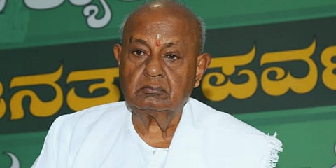 Former Prime Minister HD Deve Gowda (Photo | EPS)