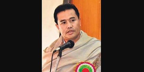 Manipur PWD Minister Thongam Biswajit